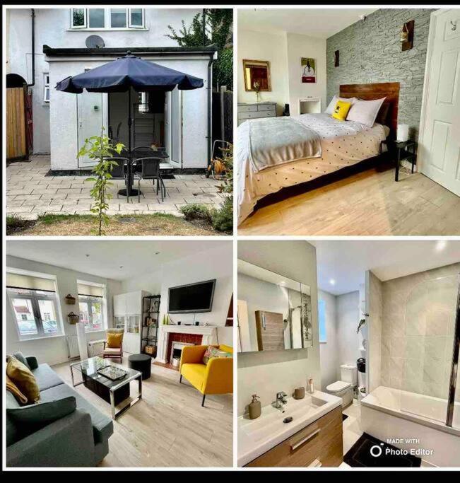 Вілла Entire 3 Bed House Weybridge Brooklands, London Byfleet Екстер'єр фото